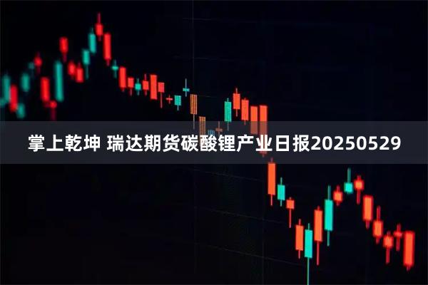 掌上乾坤 瑞达期货碳酸锂产业日报20250529