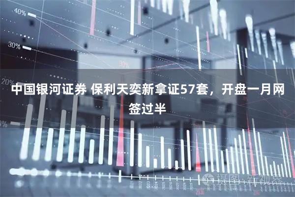中国银河证券 保利天奕新拿证57套，开盘一月网签过半