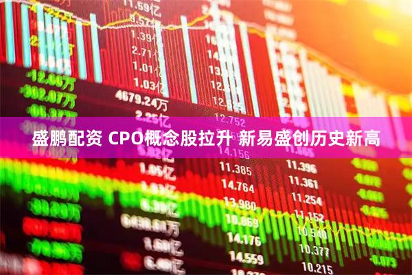 盛鹏配资 CPO概念股拉升 新易盛创历史新高