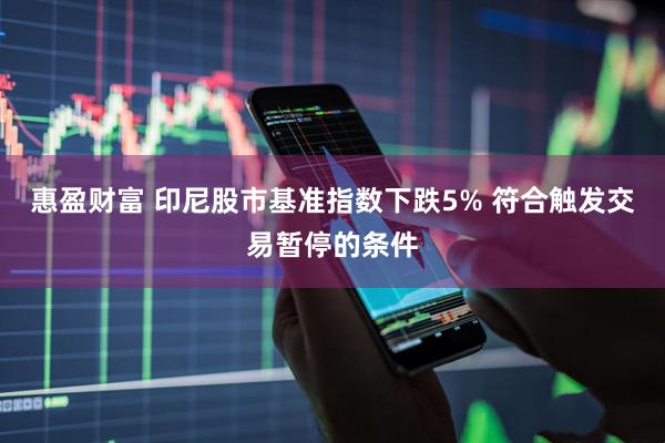 惠盈财富 印尼股市基准指数下跌5% 符合触发交易暂停的条件